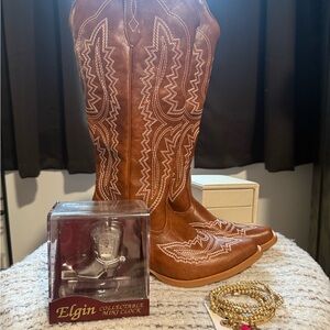 Brown Western Cowboy Boots
